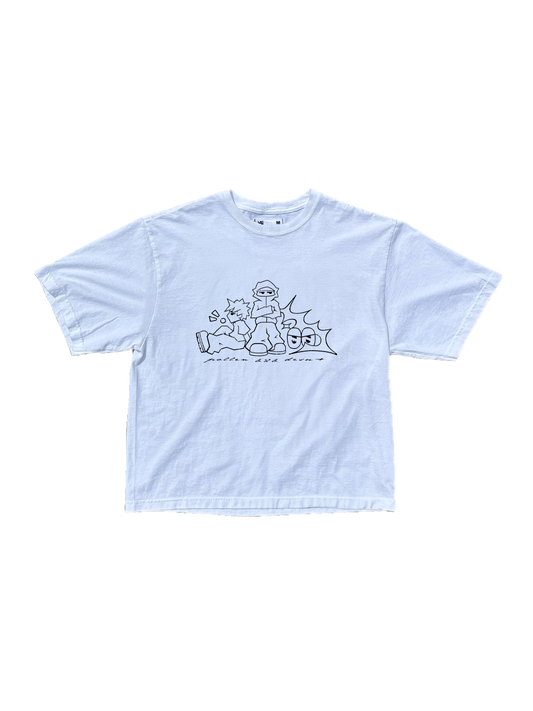 B2B Box Tee (White)